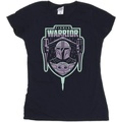 T-shirts a maniche lunghe The Mandalorian Fierce Warrior Patch - Disney - Modalova