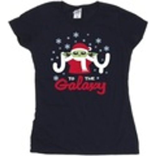 T-shirts a maniche lunghe The Mandalorian Joy To The Galaxy - Disney - Modalova