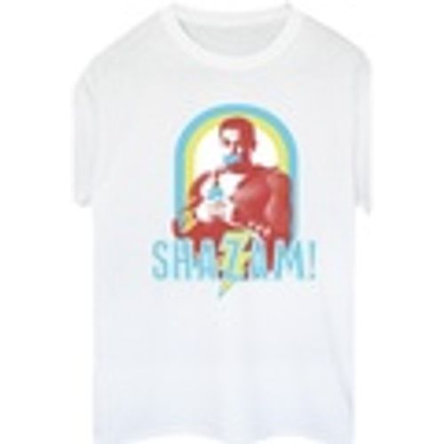 T-shirts a maniche lunghe Shazam Buble Gum Frame - Dc Comics - Modalova