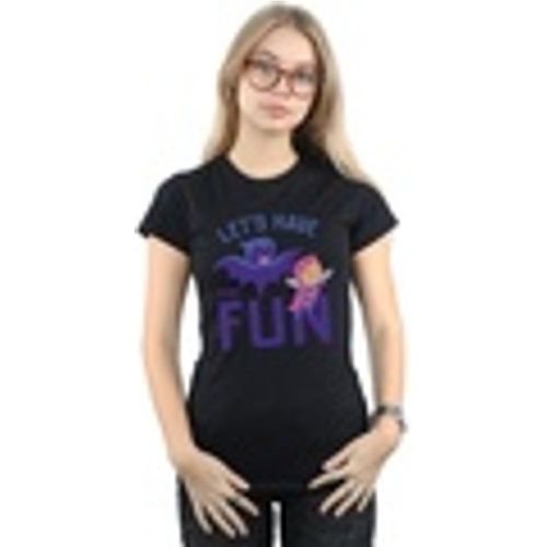 T-shirts a maniche lunghe Teen Titans Go Let's Have The Fun - Dc Comics - Modalova