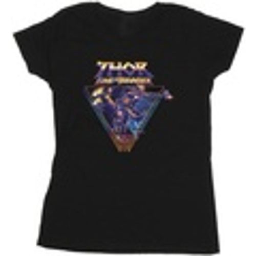 T-shirts a maniche lunghe Thor Love And Thunder Logo Triangle - Marvel - Modalova
