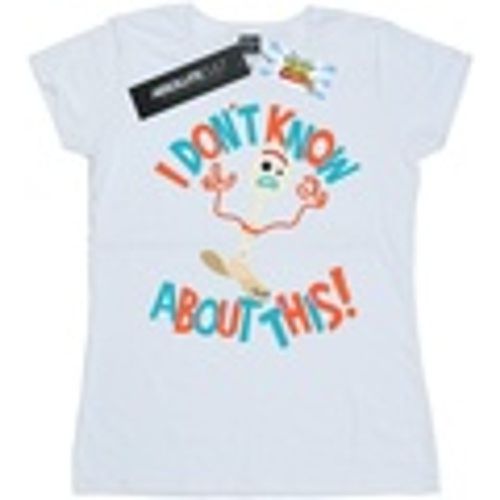 T-shirts a maniche lunghe Toy Story 4 Forky I Dont Know About This - Disney - Modalova