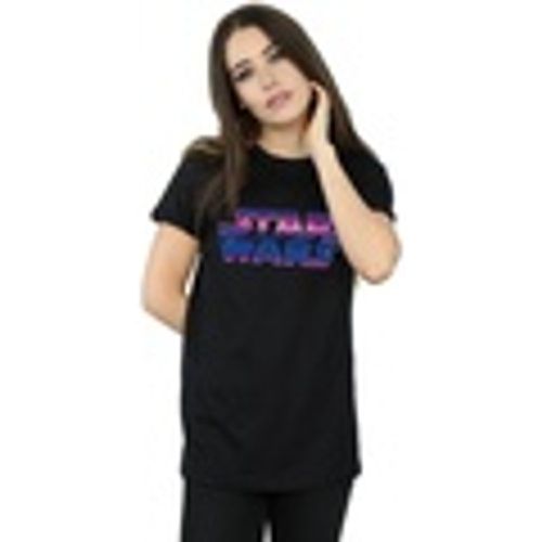 T-shirts a maniche lunghe Neon Logo - Disney - Modalova