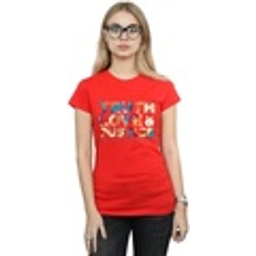 T-shirts a maniche lunghe Wonder Woman 84 Diana Truth Love Justice - Dc Comics - Modalova