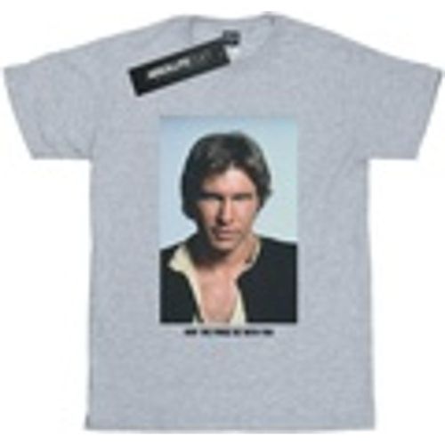 T-shirts a maniche lunghe Han Solo May The Force - Disney - Modalova