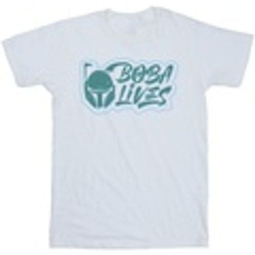 T-shirts a maniche lunghe The Book Of Boba Fett Lives Chest - Disney - Modalova