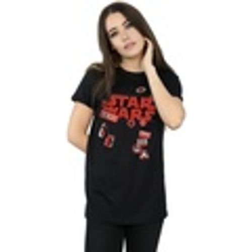 T-shirts a maniche lunghe The Last Jedi Badges - Disney - Modalova