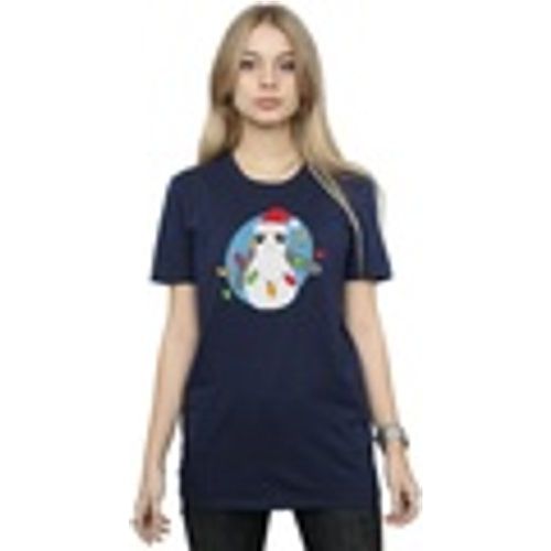 T-shirts a maniche lunghe The Last Jedi Porg Christmas Lights - Disney - Modalova