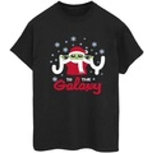 T-shirts a maniche lunghe The Mandalorian Joy To The Galaxy - Disney - Modalova