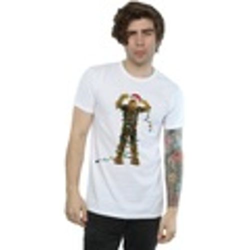 T-shirts a maniche lunghe Chewbacca Christmas Lights - Disney - Modalova
