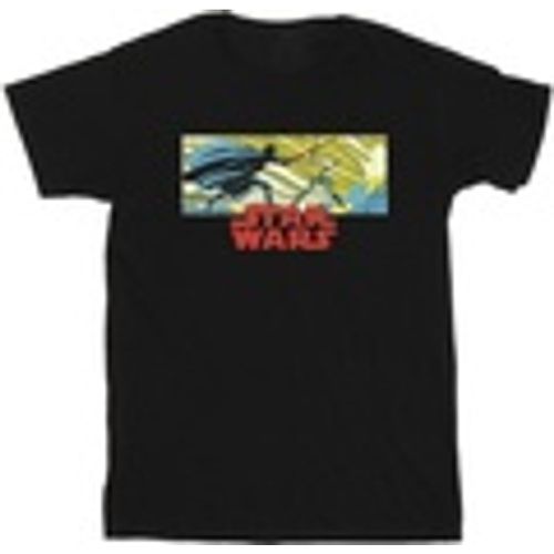 T-shirts a maniche lunghe Comic Strip Luke And Vader - Disney - Modalova