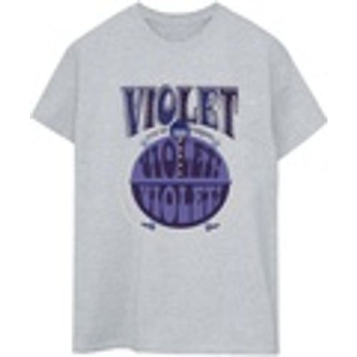 T-shirts a maniche lunghe Violet Turning Violet - Willy Wonka - Modalova