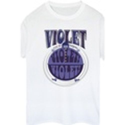 T-shirts a maniche lunghe Violet Turning Violet - Willy Wonka - Modalova