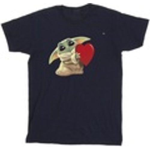 T-shirts a maniche lunghe The Mandalorian The Kids With Heart - Disney - Modalova