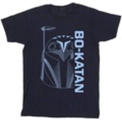 T-shirts a maniche lunghe The Mandalorian Bo Katan Helm - Disney - Modalova