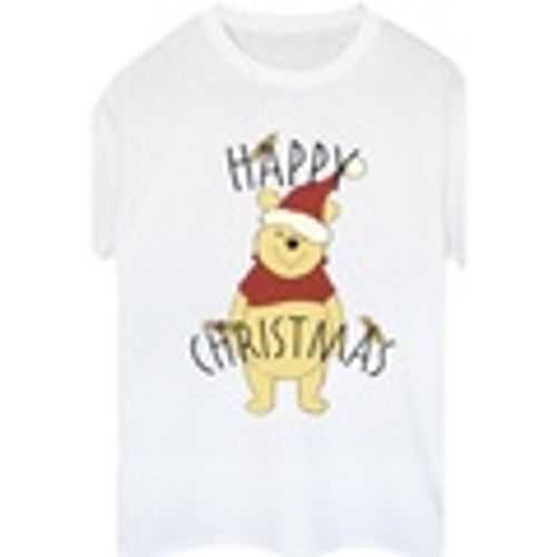 T-shirts a maniche lunghe Winnie The Pooh Happy Christmas Holly - Disney - Modalova