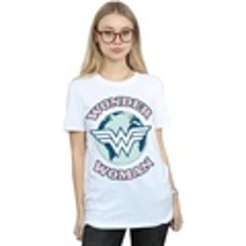 T-shirts a maniche lunghe Wonder Woman Planet Symbol - Dc Comics - Modalova