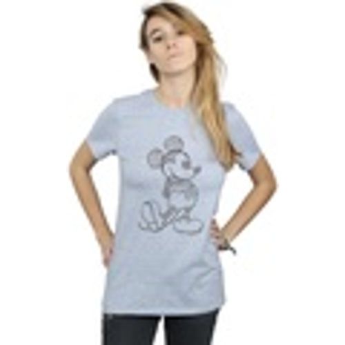T-shirts a maniche lunghe Mickey Mouse Sketch Kick - Disney - Modalova