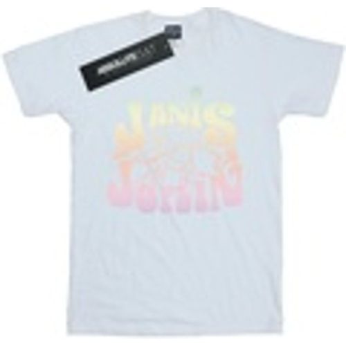 T-shirts a maniche lunghe Pastel Logo - Janis Joplin - Modalova