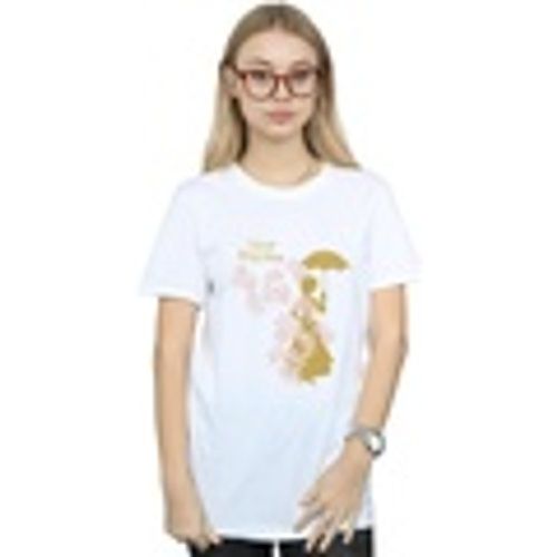 T-shirts a maniche lunghe Mary Poppins Floral Silhouette - Disney - Modalova