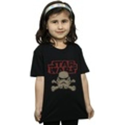 T-shirts a maniche lunghe Stormtrooper Skull Logo - Disney - Modalova