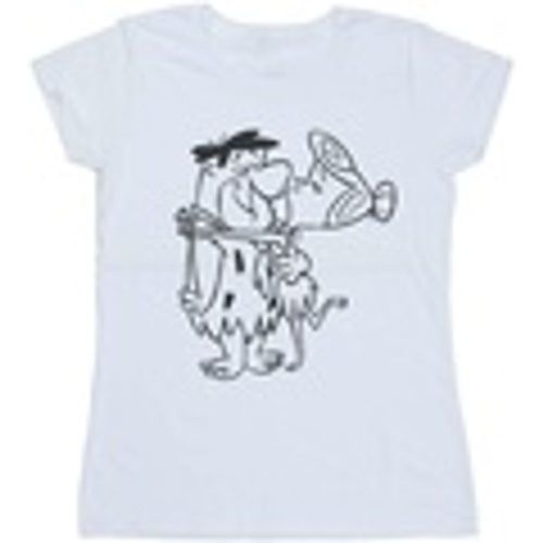 T-shirts a maniche lunghe Fred and Wilma Kiss - The Flintstones - Modalova