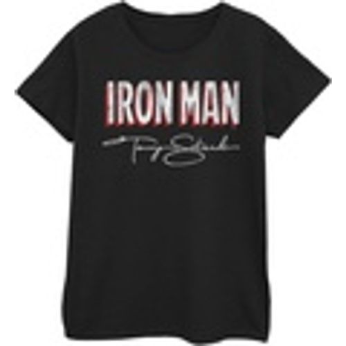 T-shirts a maniche lunghe Iron Man AKA Tony Stark - Marvel - Modalova