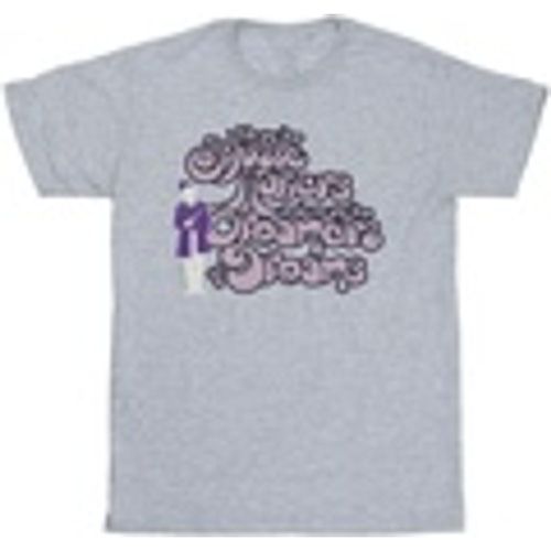 T-shirts a maniche lunghe Dreamers Text - Willy Wonka - Modalova