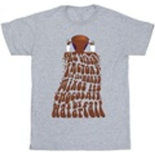 T-shirts a maniche lunghe Chocolate Waterfall - Willy Wonka - Modalova