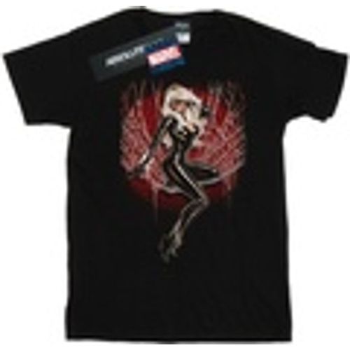 T-shirts a maniche lunghe Black Cat Spider Web - Marvel - Modalova