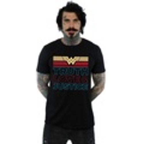 T-shirts a maniche lunghe Wonder Woman 84 Truth Love And Justice - Dc Comics - Modalova