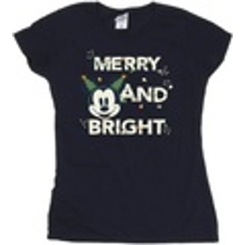 T-shirts a maniche lunghe Mickey Mouse Merry Bright - Disney - Modalova