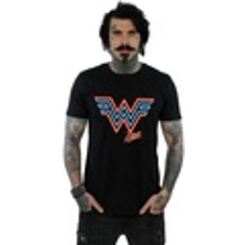 T-shirts a maniche lunghe Wonder Woman 84 Neon Emblem - Dc Comics - Modalova