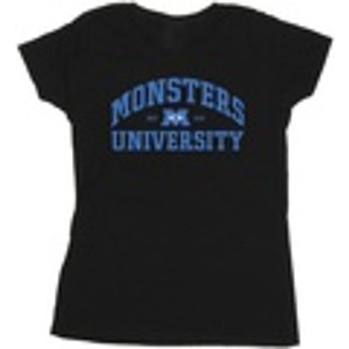 T-shirts a maniche lunghe Monsters University Logo - Disney - Modalova