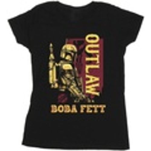 T-shirts a maniche lunghe The Book Of Boba Fett Distressed Outlaw - Disney - Modalova