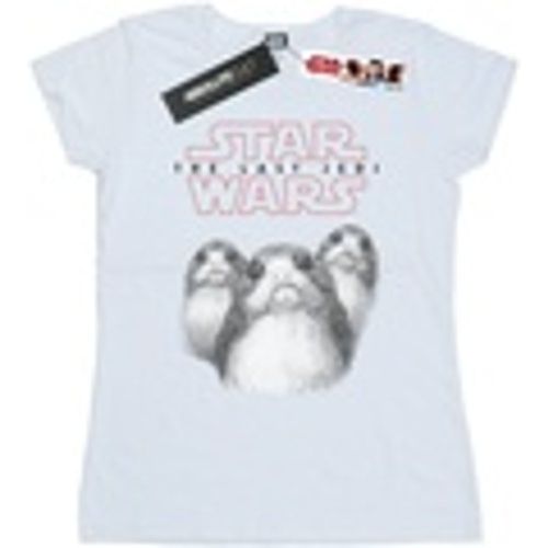T-shirts a maniche lunghe The Last Jedi Porgs - Disney - Modalova