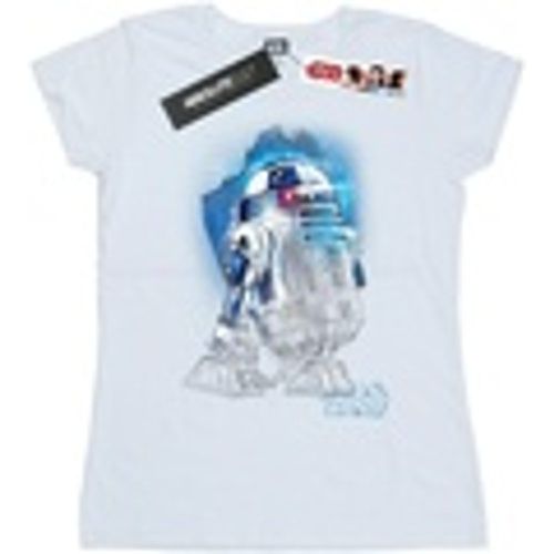 T-shirts a maniche lunghe The Last Jedi R2-D2 Brushed - Disney - Modalova