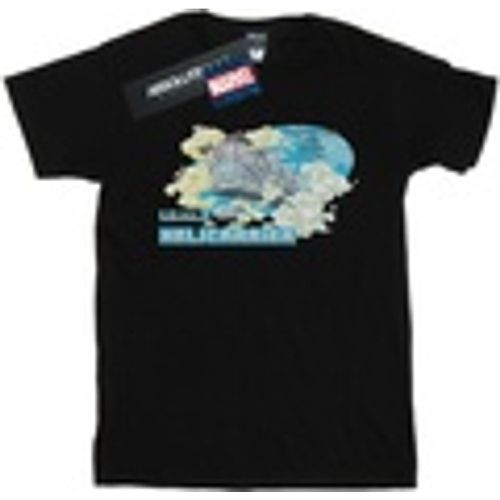 T-shirts a maniche lunghe S.H.I.E.L.D. Hellicarrier Protecting The Skies - Marvel - Modalova