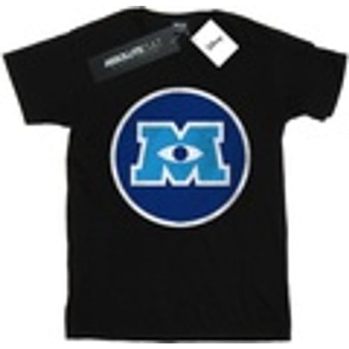 T-shirts a maniche lunghe Monsters University Monster Emblem - Disney - Modalova