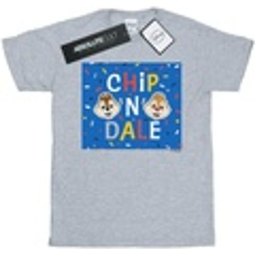 T-shirts a maniche lunghe Chip N Dale Blue Frame - Disney - Modalova