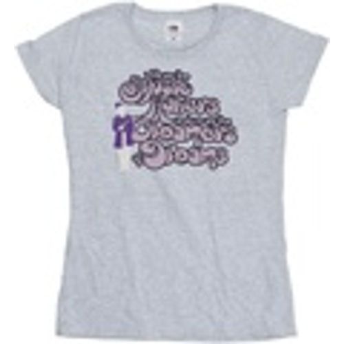 T-shirts a maniche lunghe Dreamers Text - Willy Wonka - Modalova