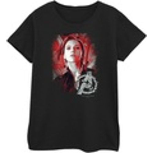 T-shirts a maniche lunghe Avengers Endgame Black Widow Brushed - Marvel - Modalova