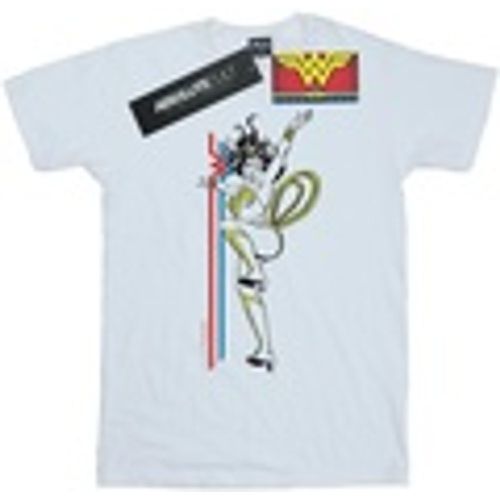 T-shirts a maniche lunghe Wonder Woman Retro Pose - Dc Comics - Modalova