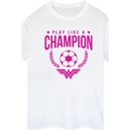 T-shirts a maniche lunghe Play Like A Champion - Dc Comics - Modalova