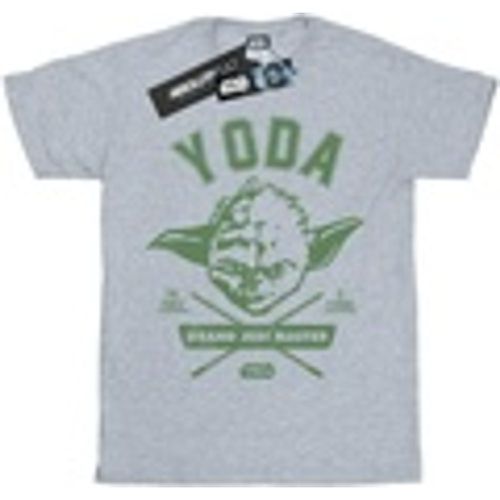 T-shirts a maniche lunghe Yoda Collegiate - Disney - Modalova