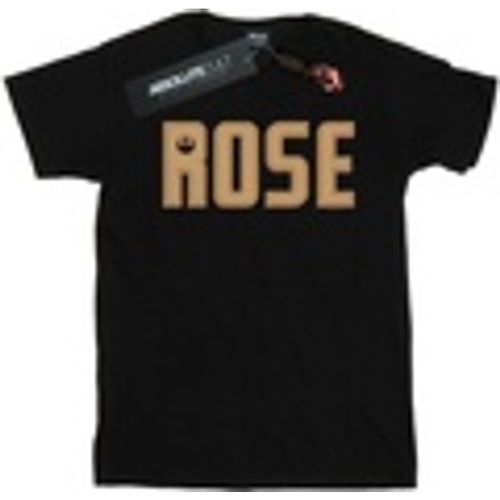 T-shirts a maniche lunghe The Rise Of Skywalker Rose Text Logo - Disney - Modalova