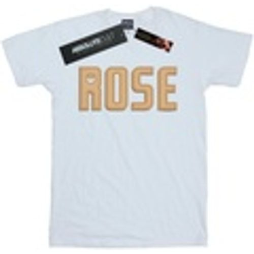 T-shirts a maniche lunghe The Rise Of Skywalker Rose Text Logo - Disney - Modalova
