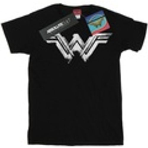 T-shirts a maniche lunghe Wonder Woman Distressed Logo - Dc Comics - Modalova