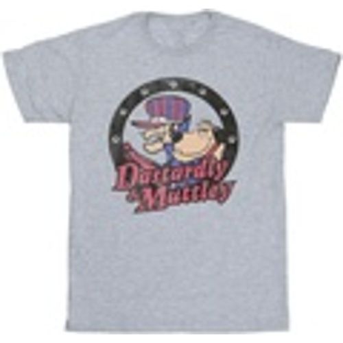 T-shirts a maniche lunghe Dastardly And Mutley Circle - Wacky Races - Modalova