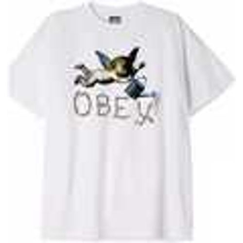 T-shirt & Polo Obey flower angel - Obey - Modalova